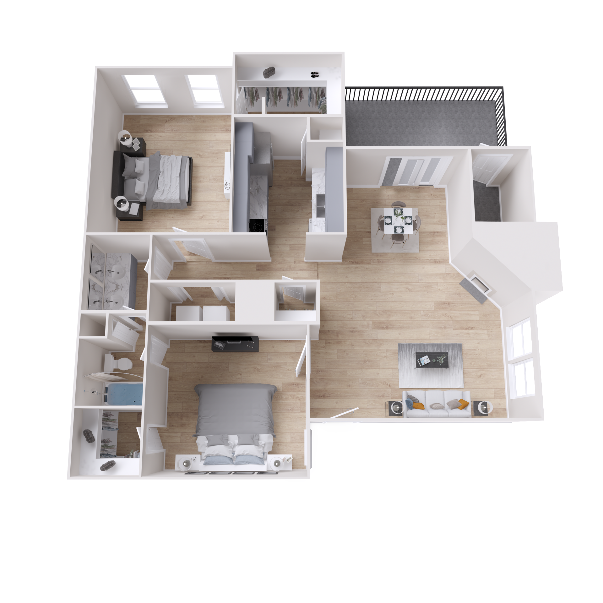 B0 - 3D Plan