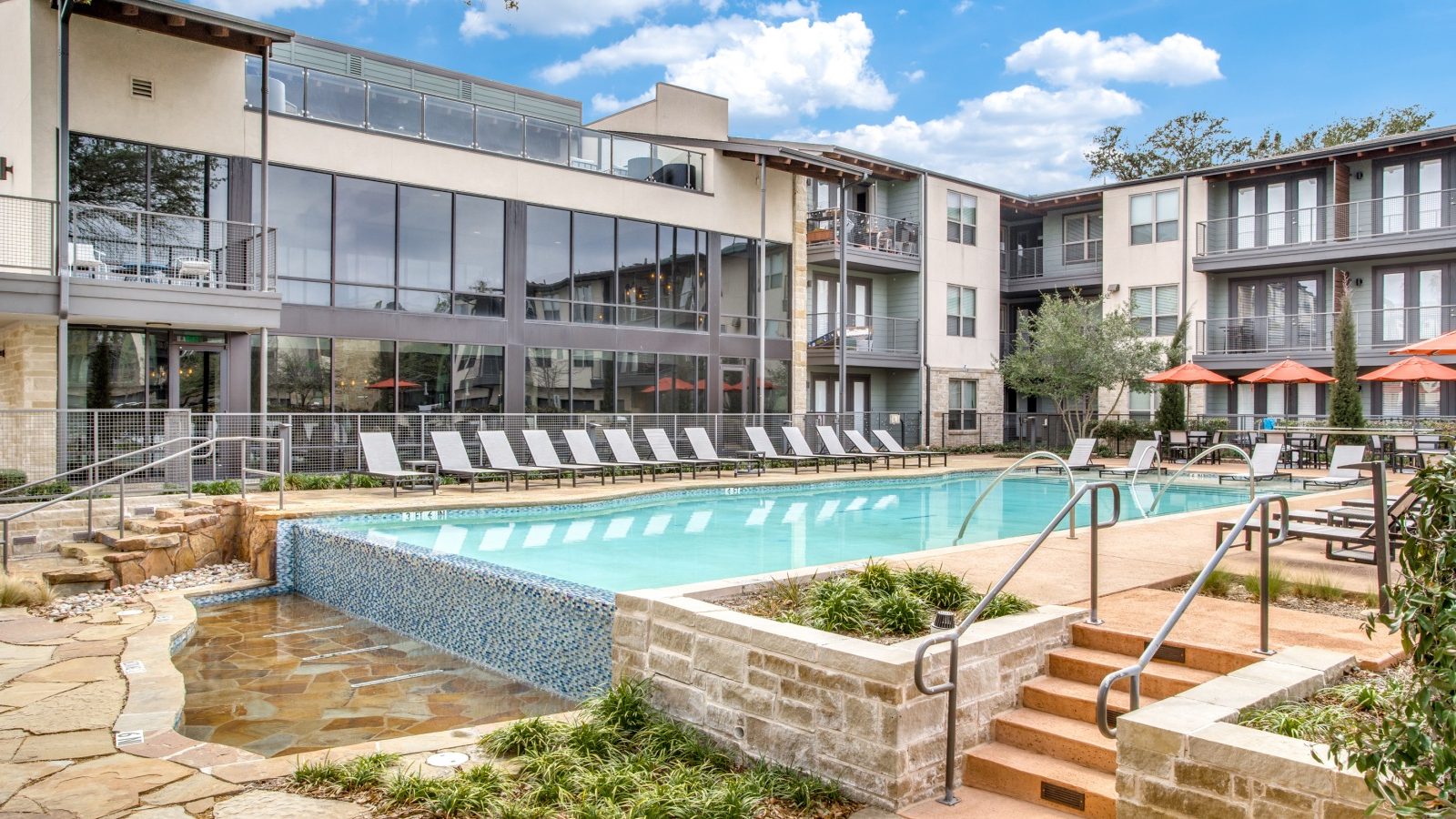 the pool at The Live Oak at  Branch