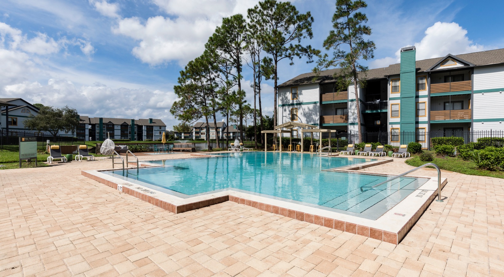 the pool at The Lorenzo