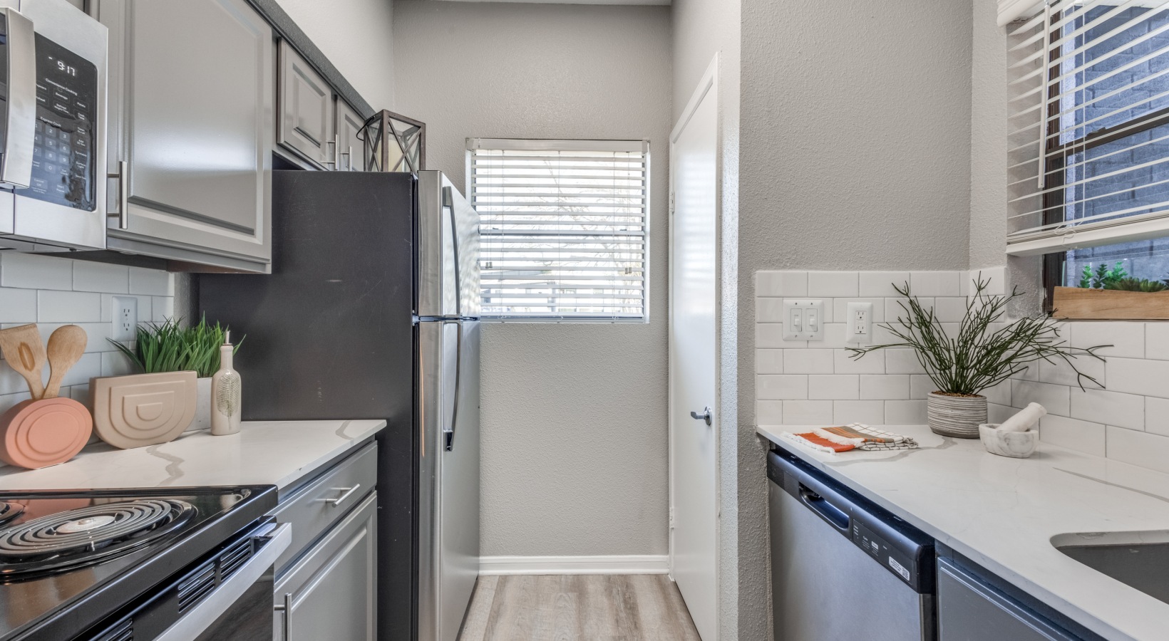 kitchen at The Pearce on  Lake