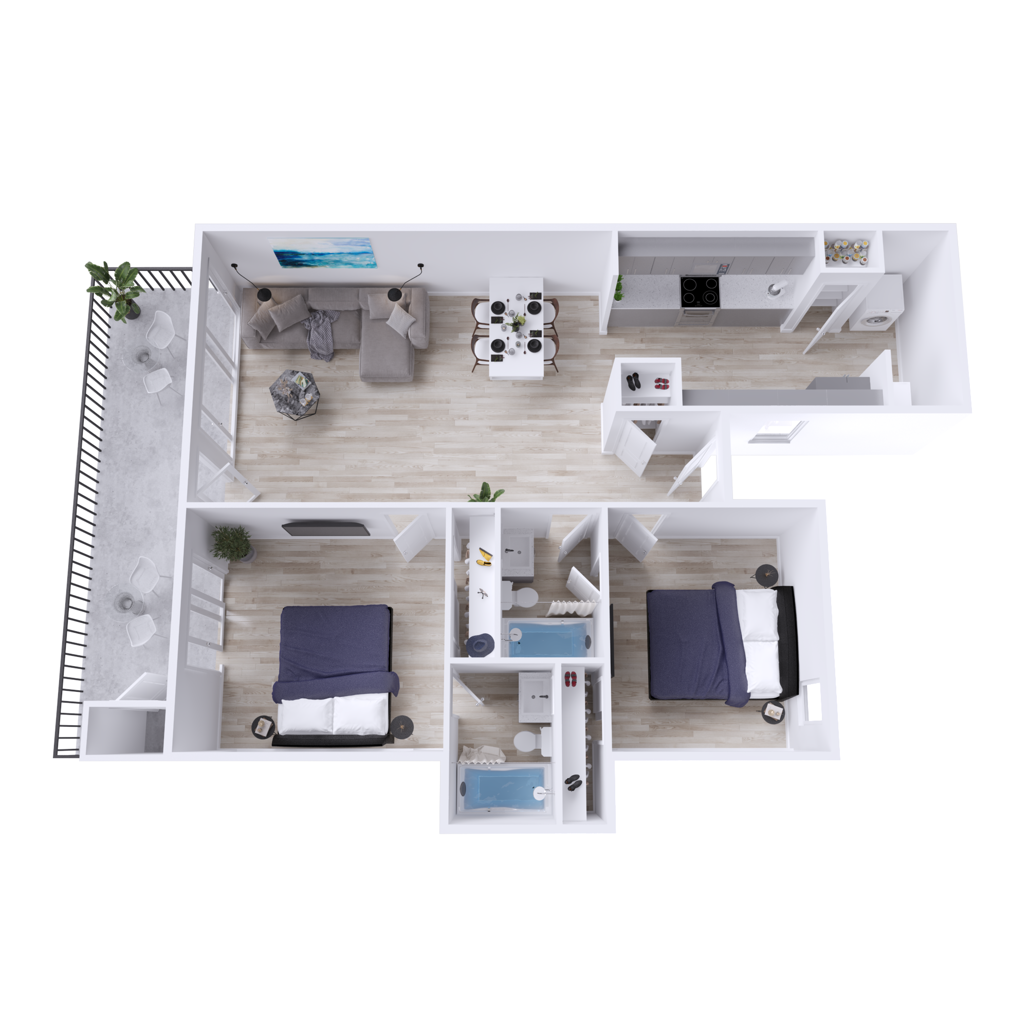 B1 - 3D Plan