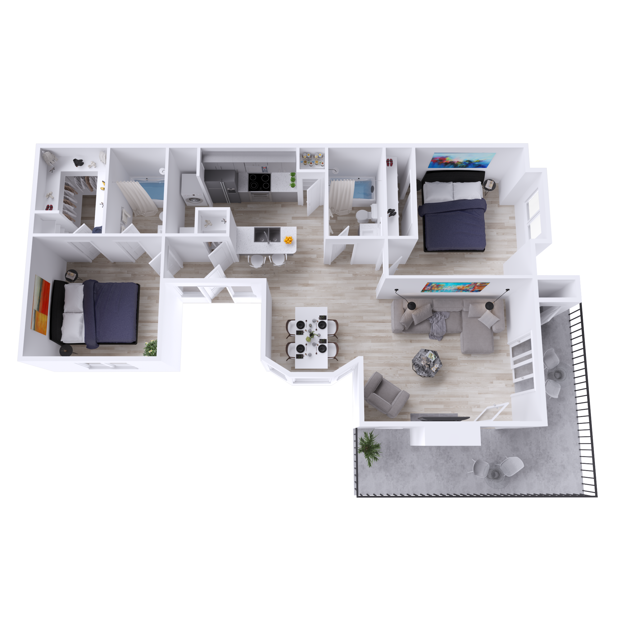 B2 - 3D Plan