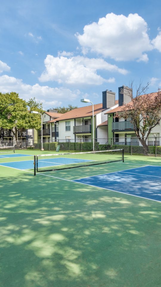 tennis court at The Richmond