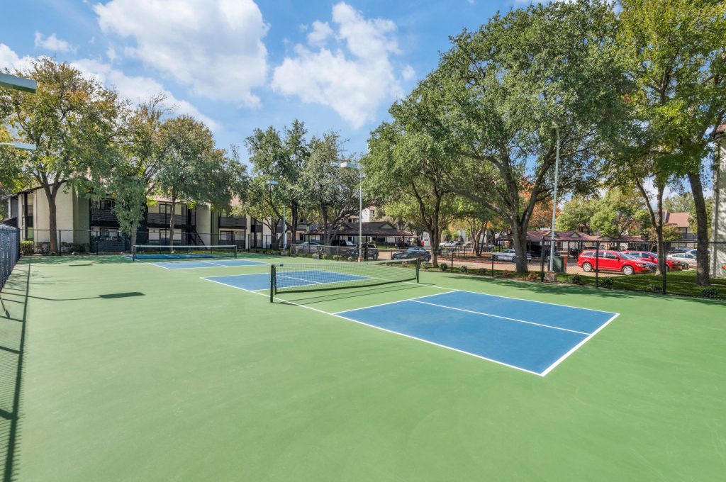 tennis courts at The Richmond