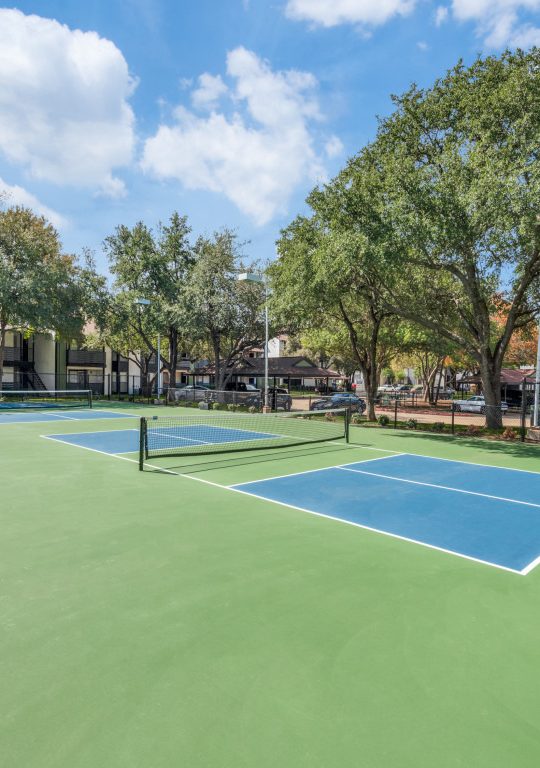 tennis courts at The Richmond