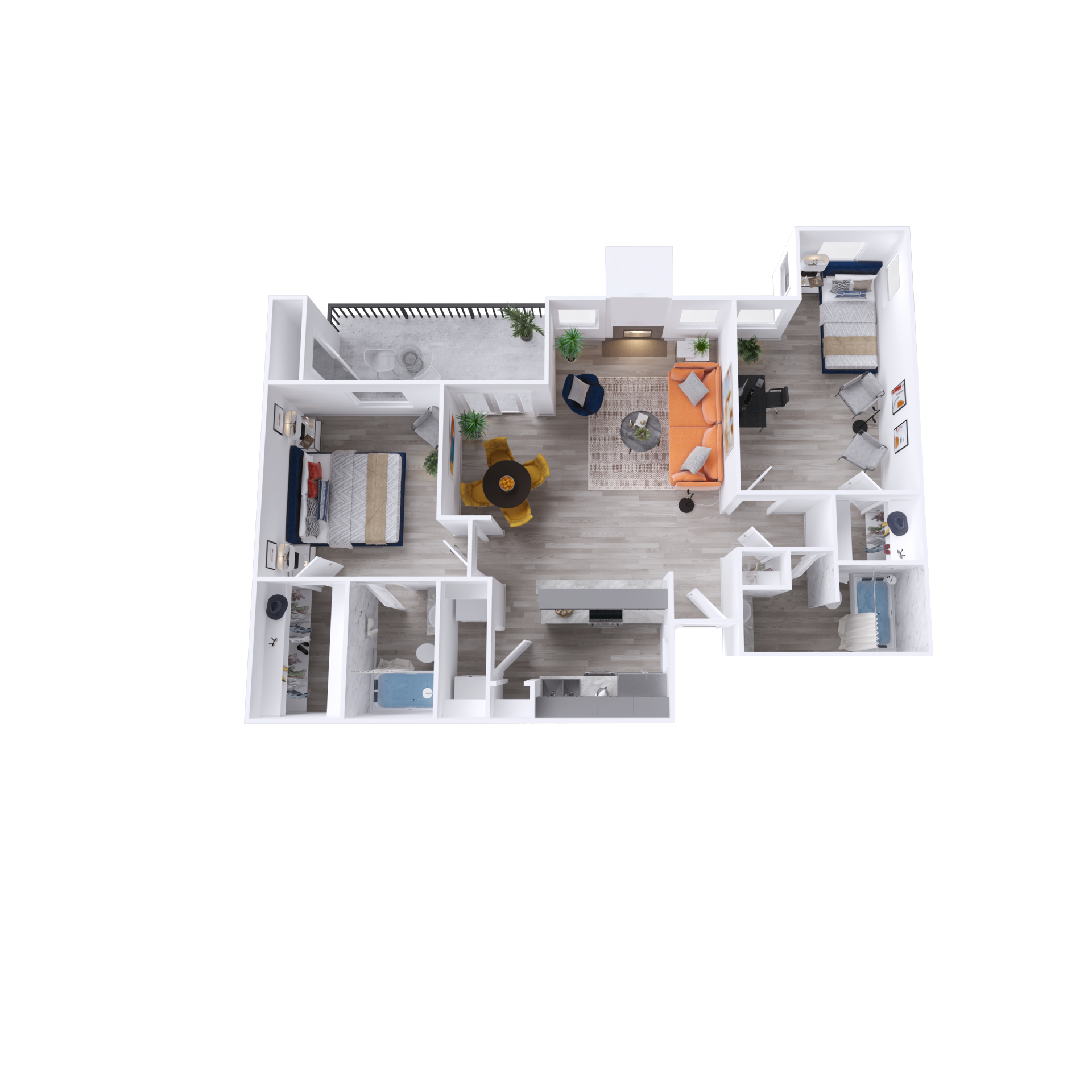 B4 - 3D Plan