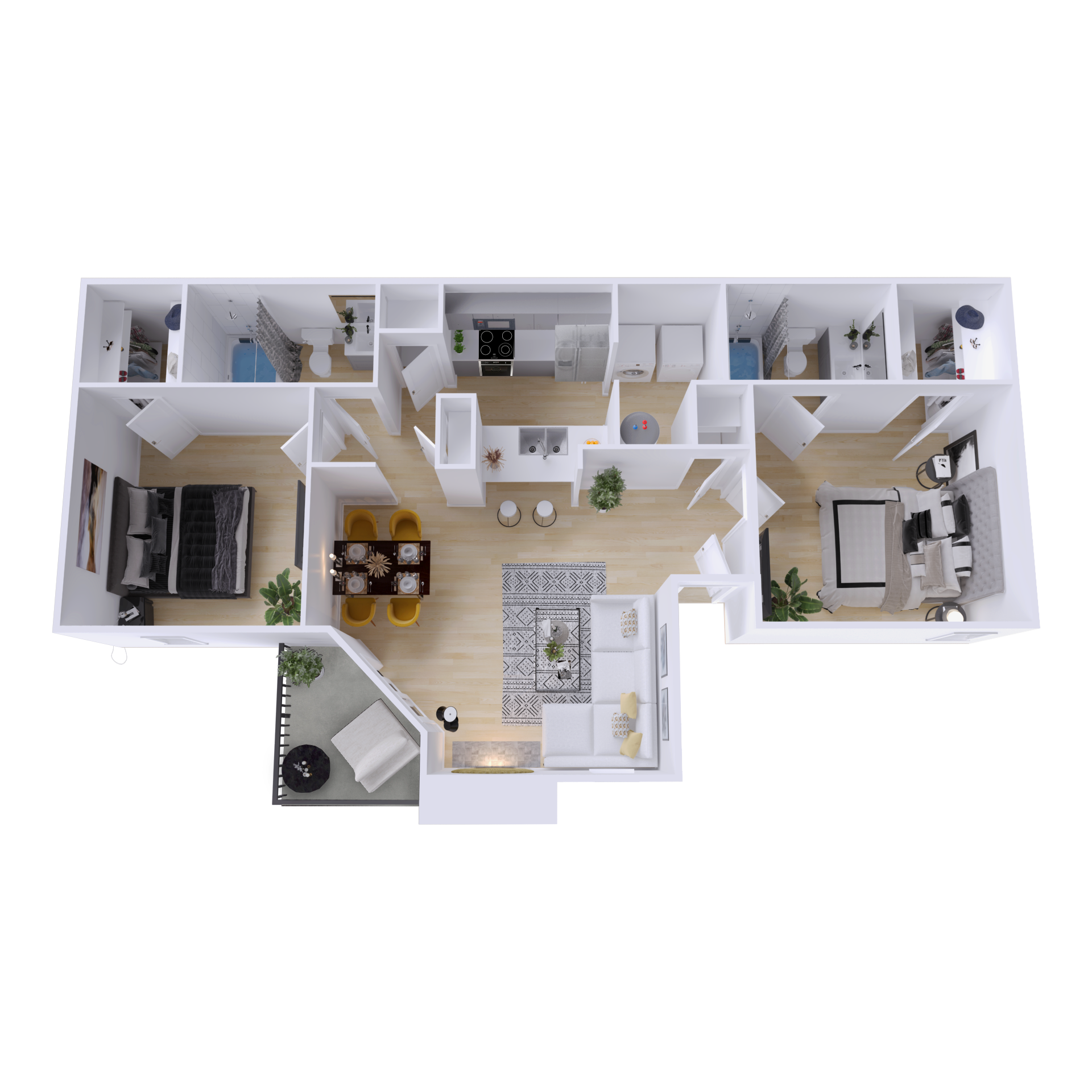 B1 - 3D Plan