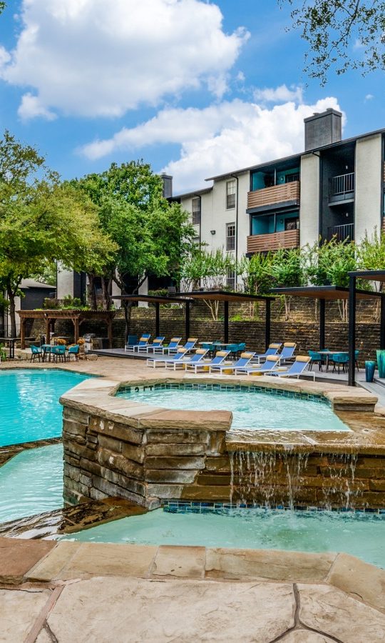 the pool at The  Kace