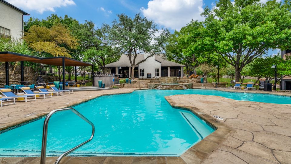 the pool at The  Kace