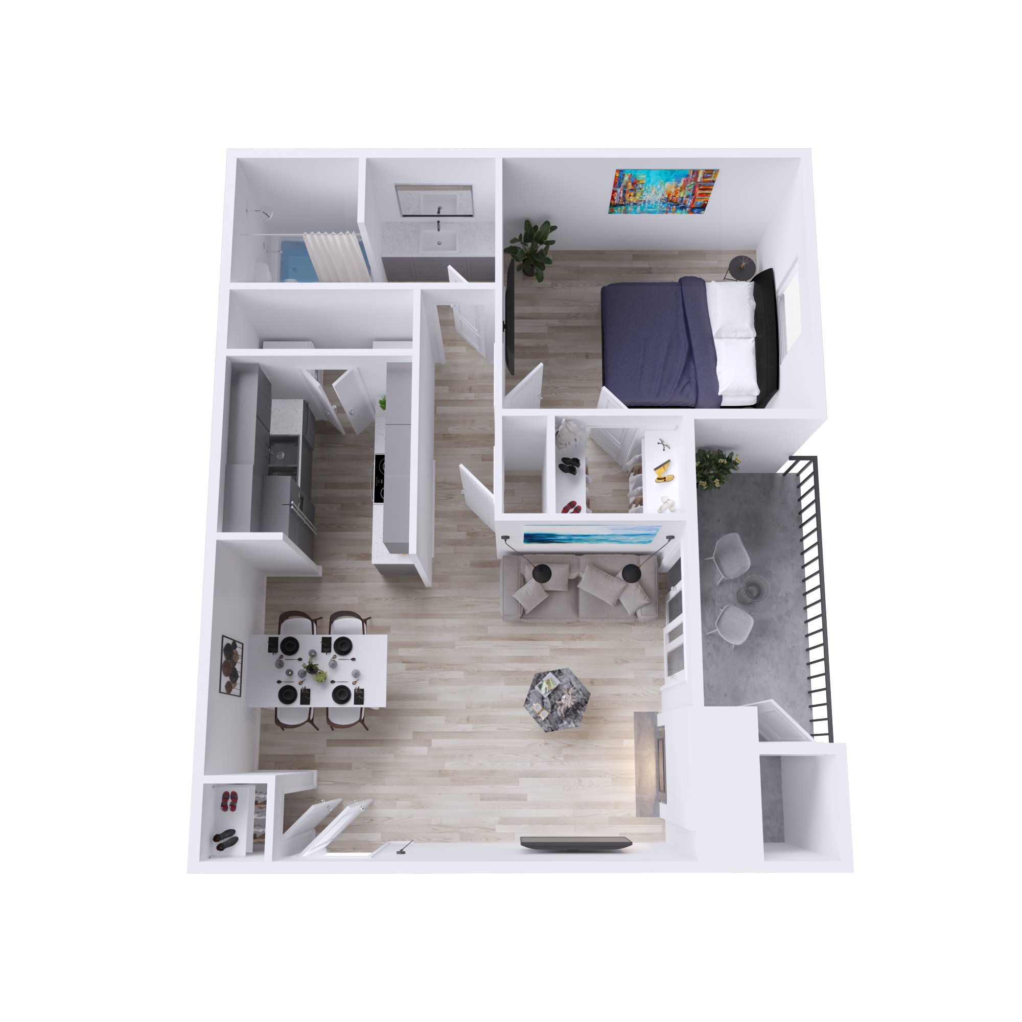 A4 - 3D Plan