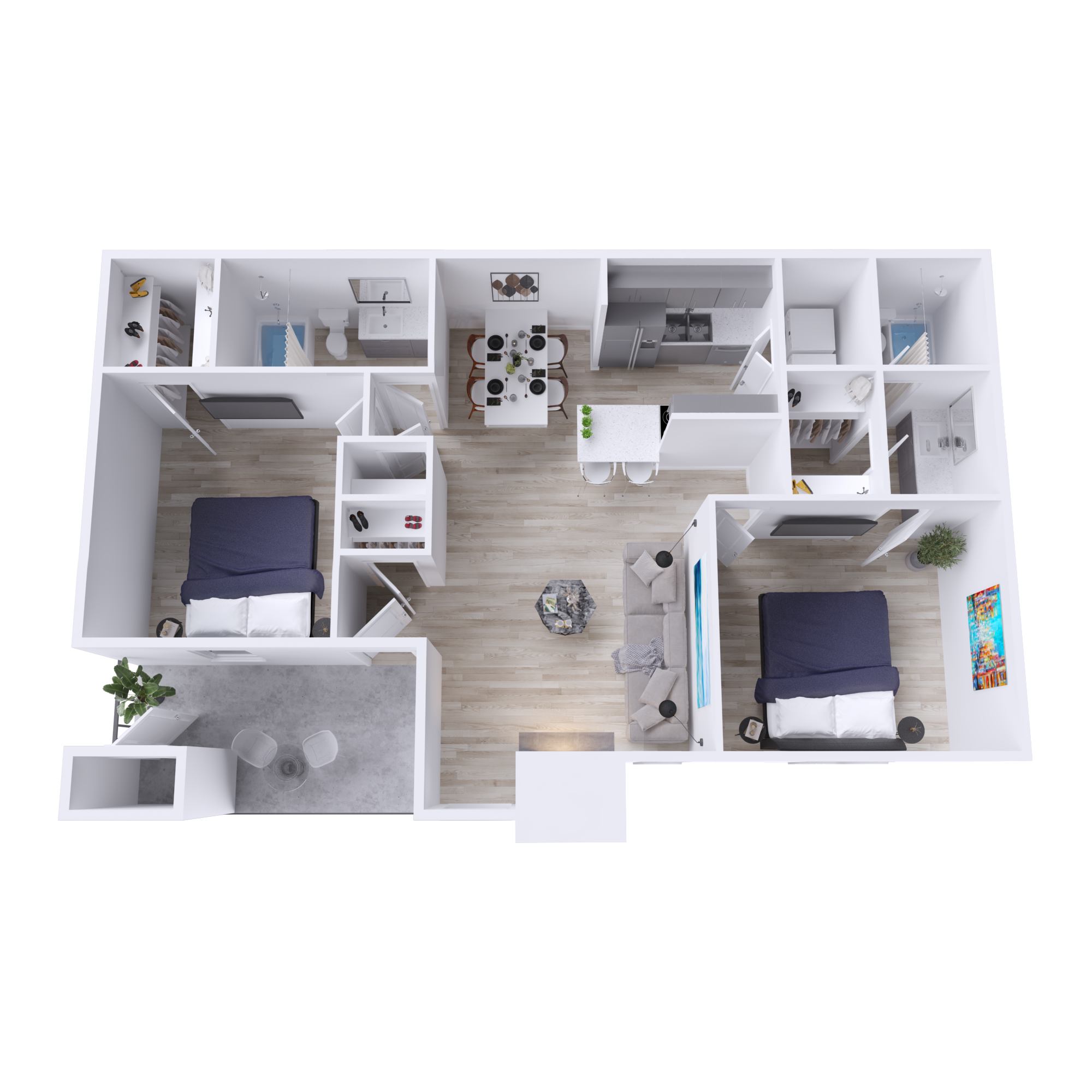 B2 - 3D Plan