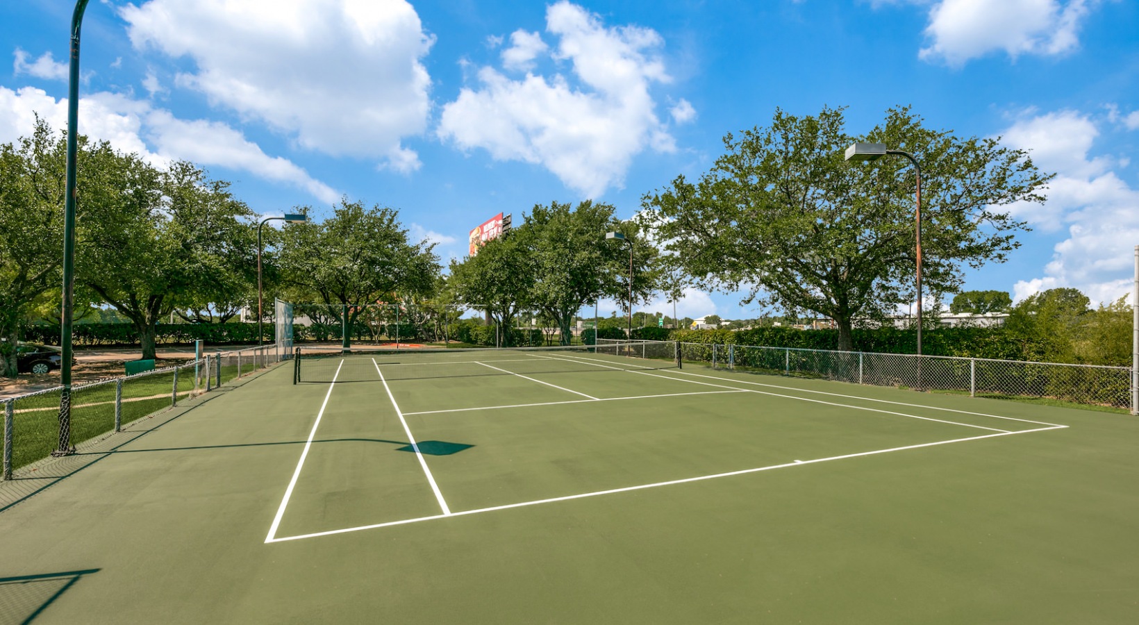tennis court at The  Republic East & West
