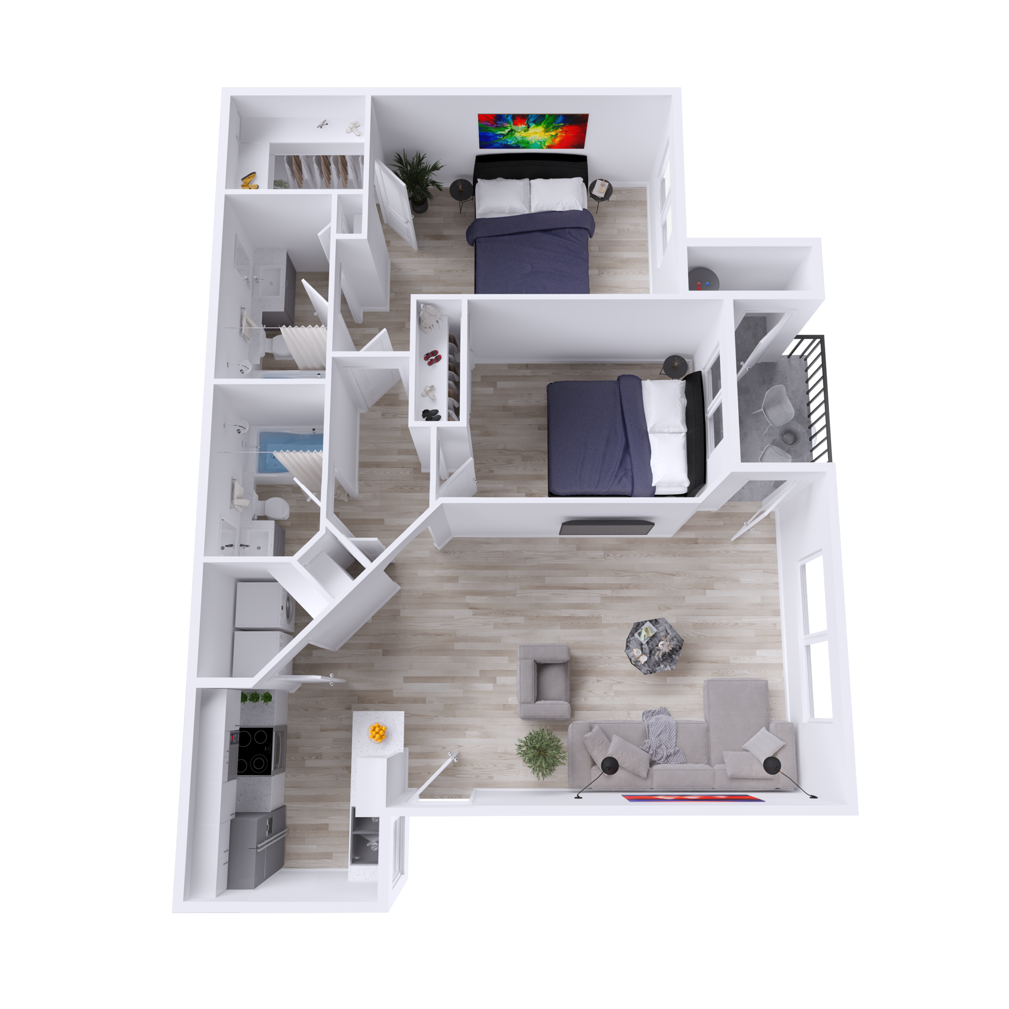B2 - 3D Plan