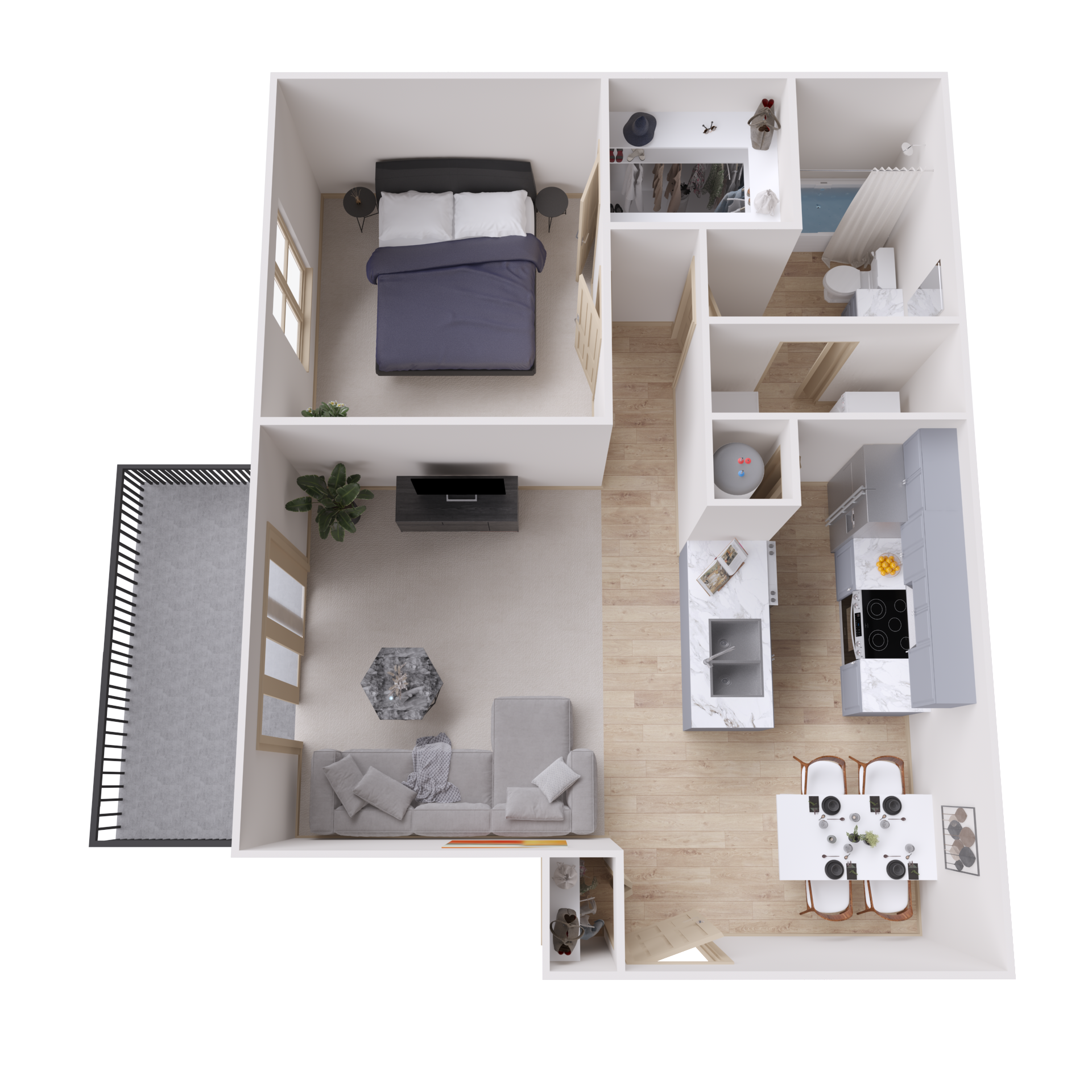 A1-1 - 3D Plan