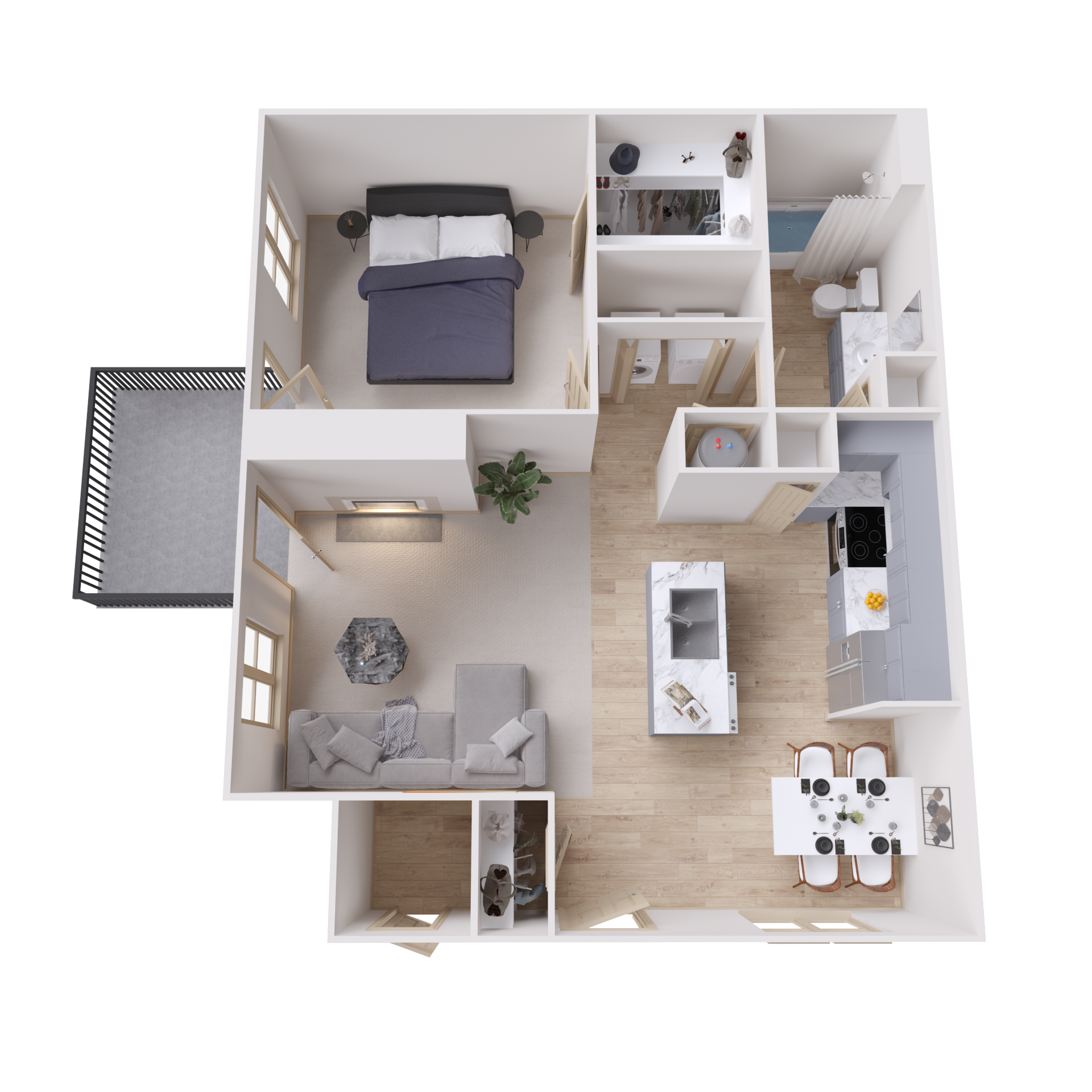A1-2 - 3D Plan