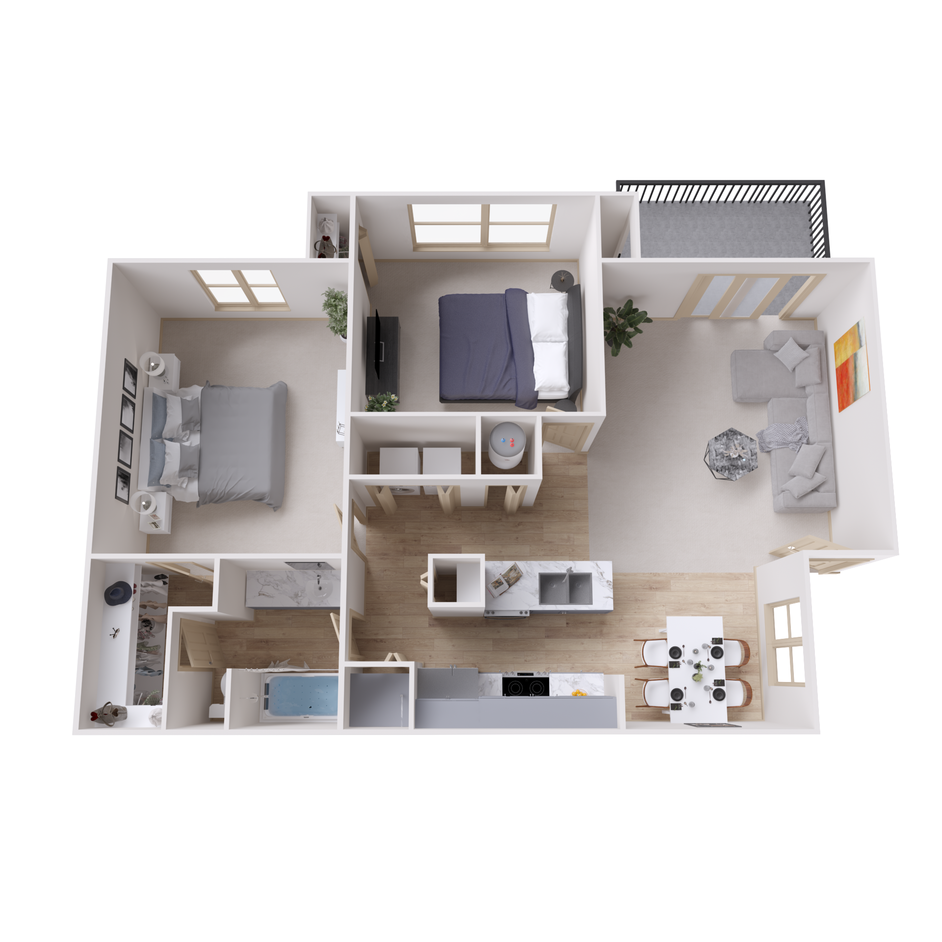 B1-1 - 3D Plan