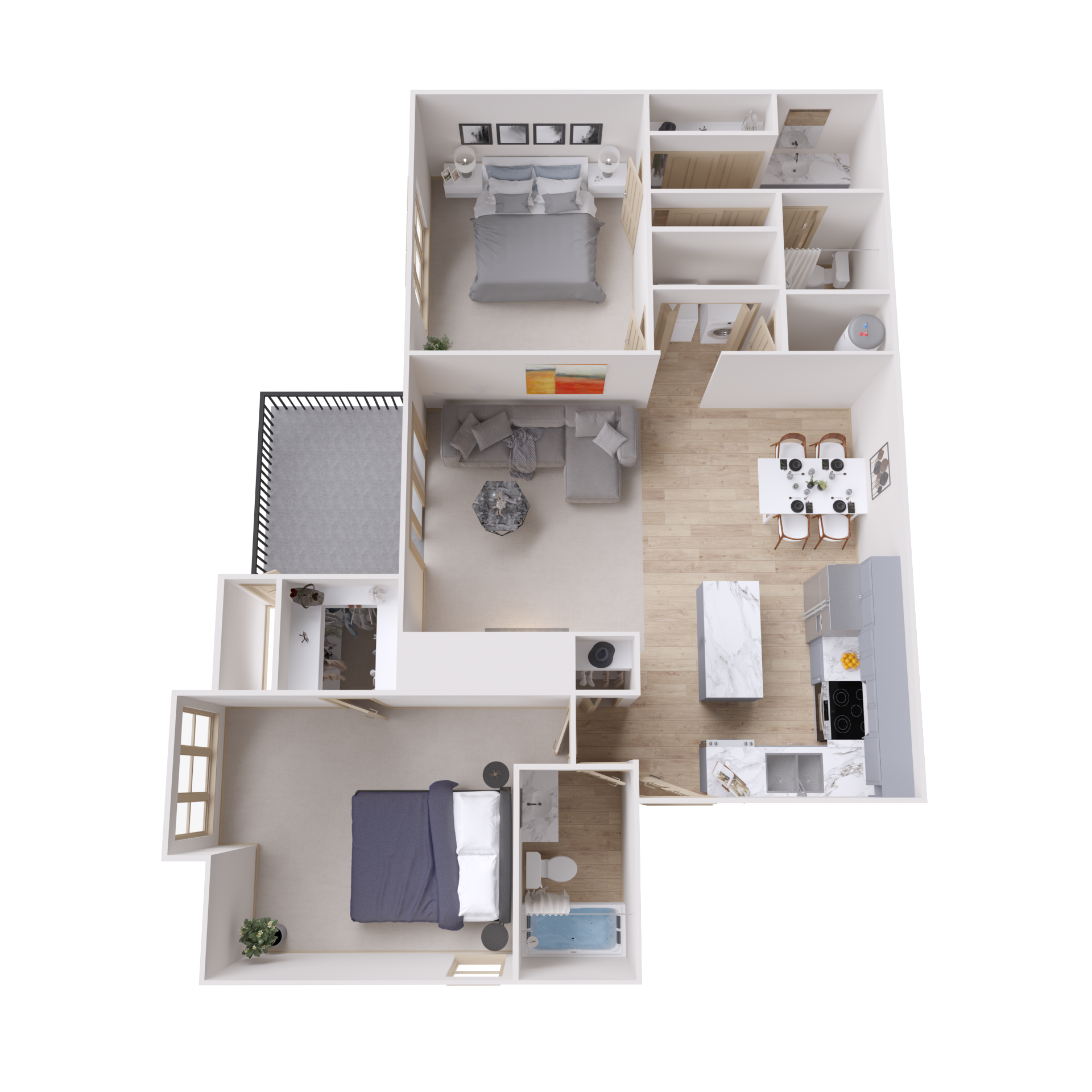 B2-1 - 3D Plan