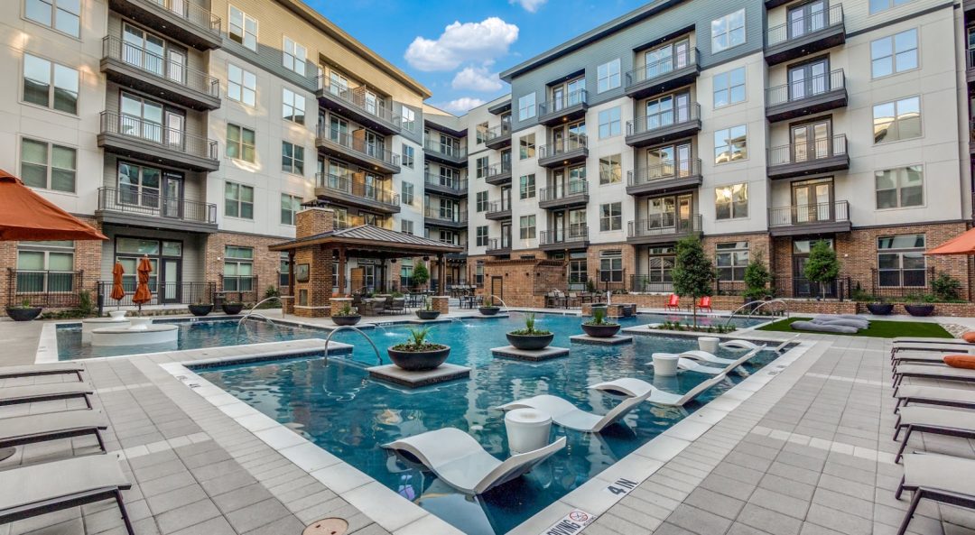 the pool at The Cedar at  Branch