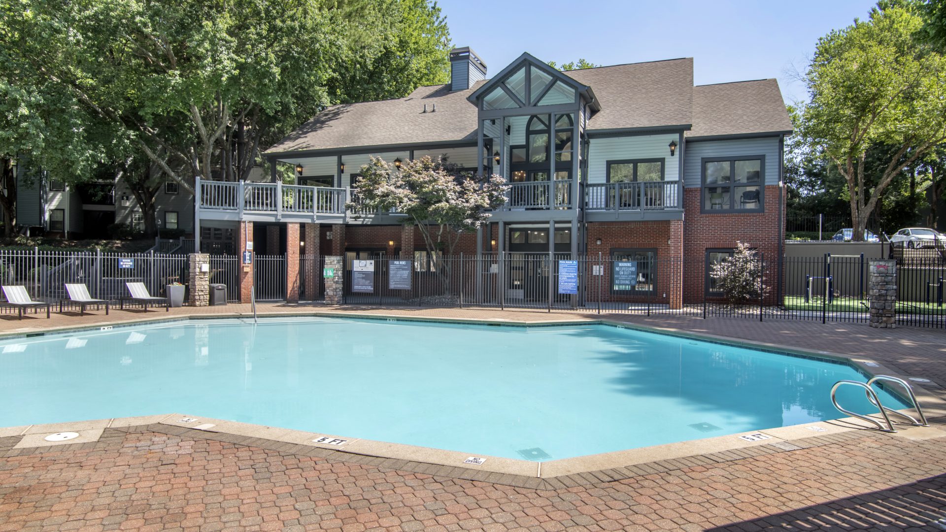 the pool at The  Jaxon