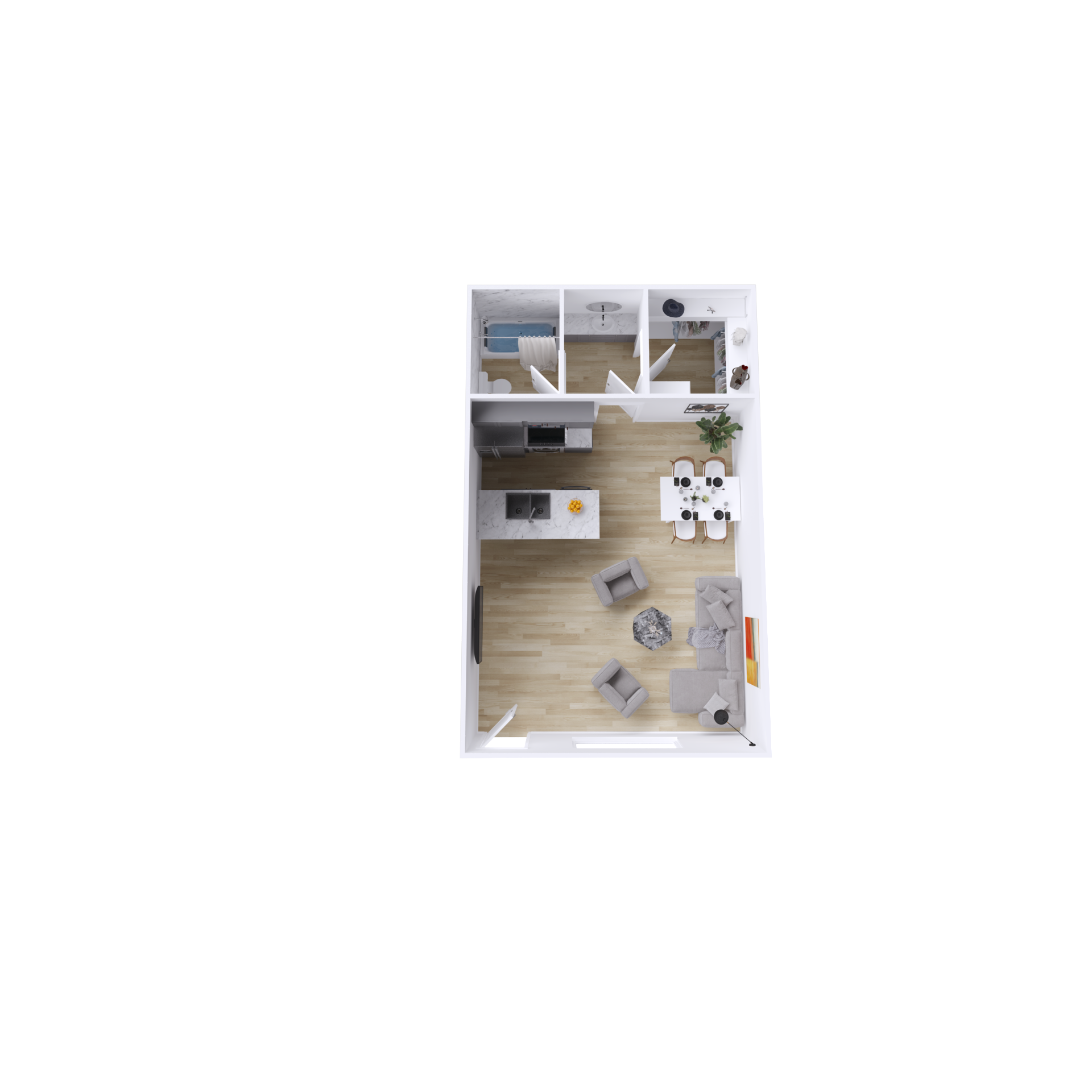 E1 - 3D Plan