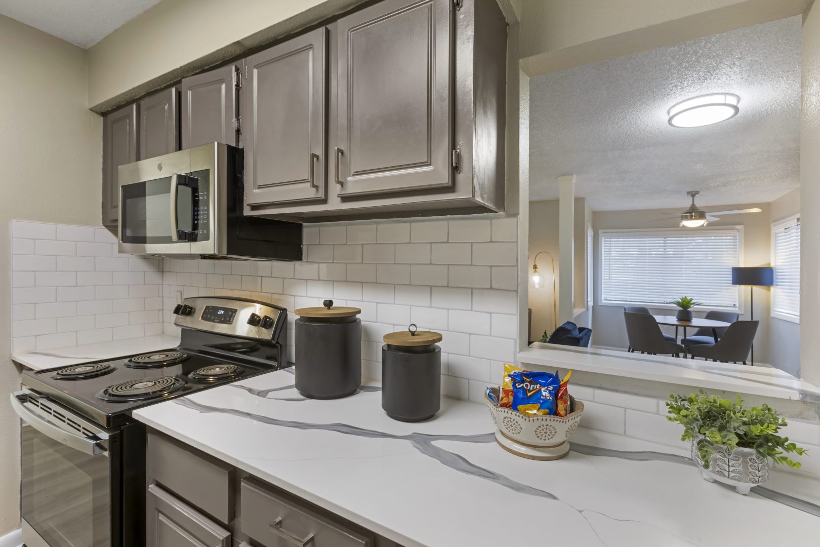 kitchen at The Terra at Norcross