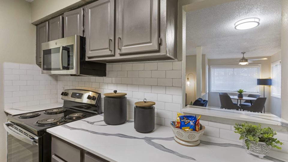 kitchen at The Terra at Norcross