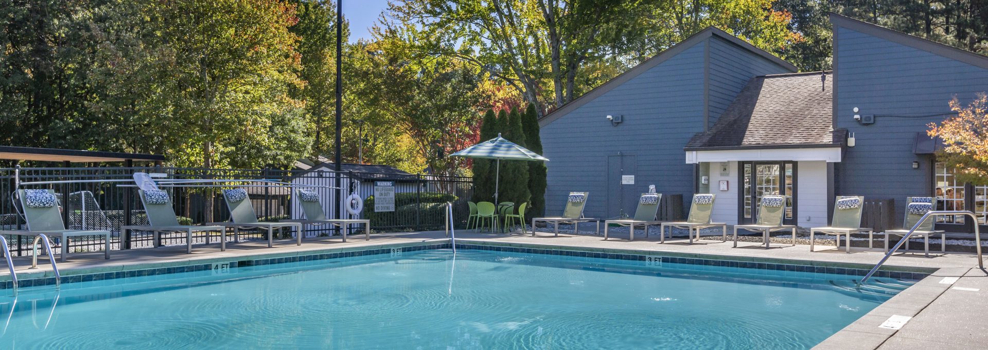the pool at The Terra at Norcross