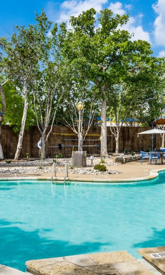 the pool at The Ellwood at Lake Travis