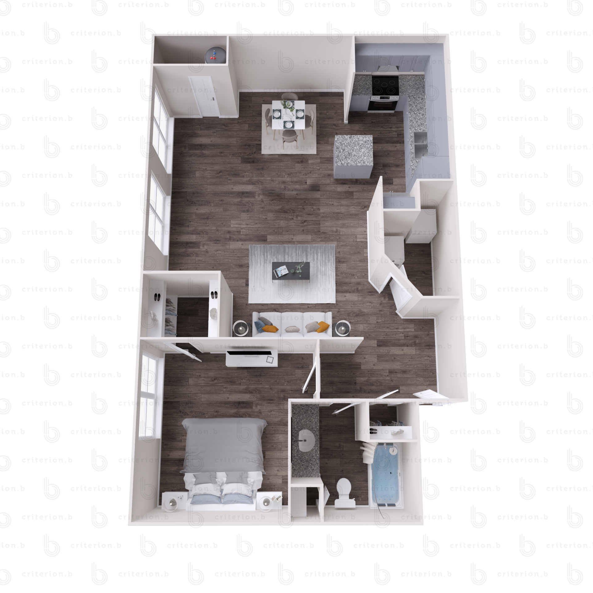 A6  Canyon - 3D Plan