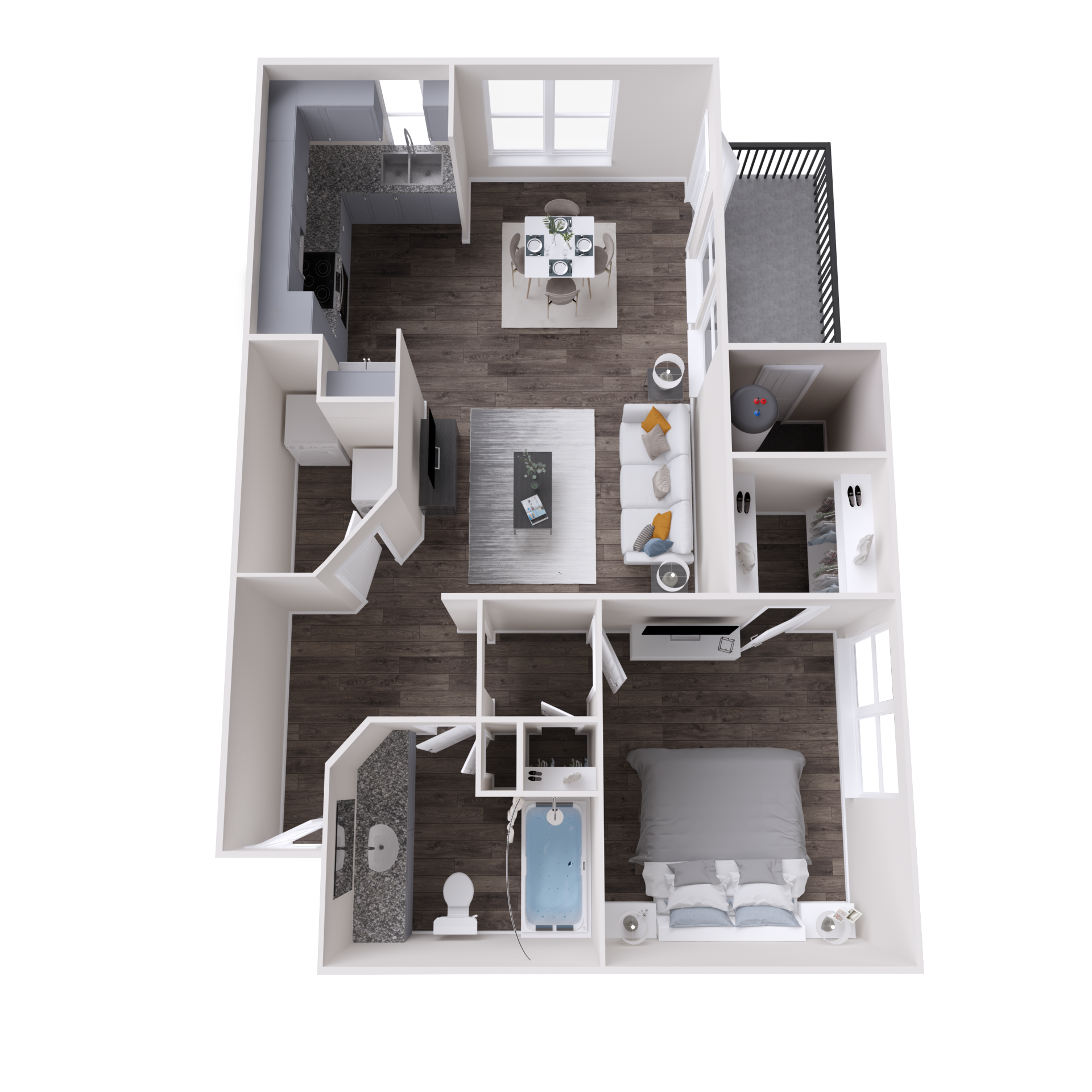 A3 Lake - 3D Plan