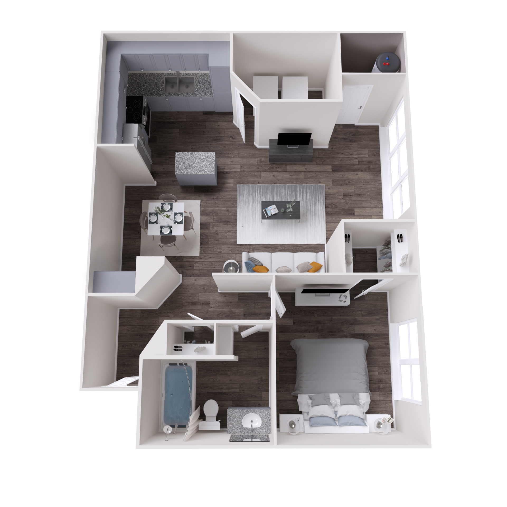 A4 Canyon - 3D Plan
