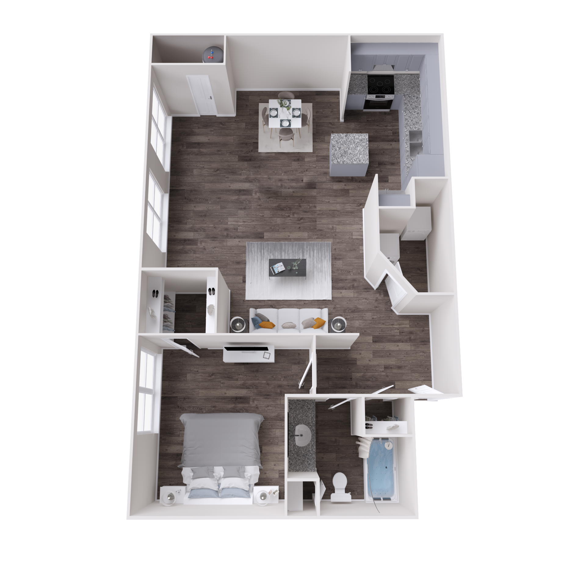 A6  Canyon - 3D Plan