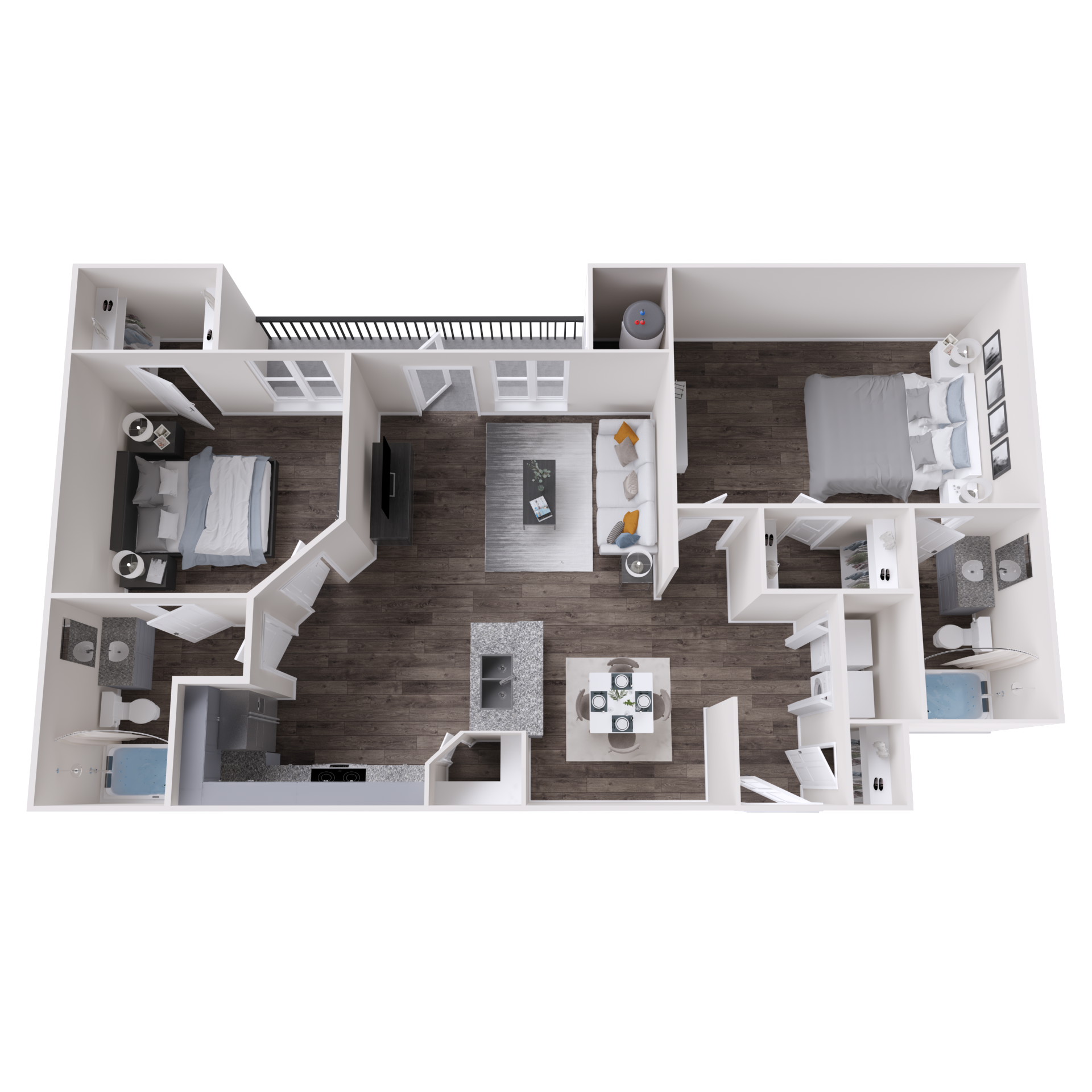 B2 Canyon - 3D Plan