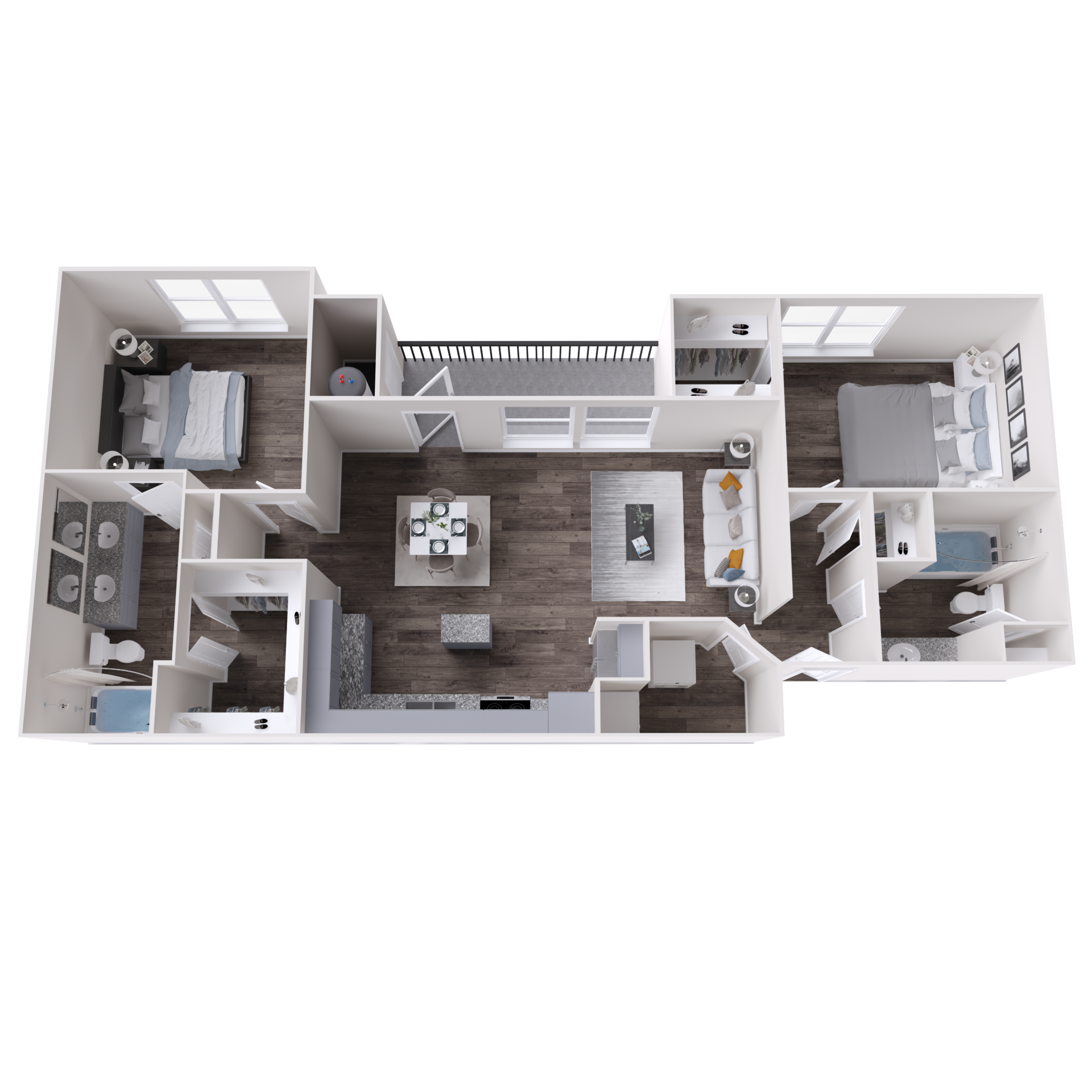 B4 Lake - 3D Plan