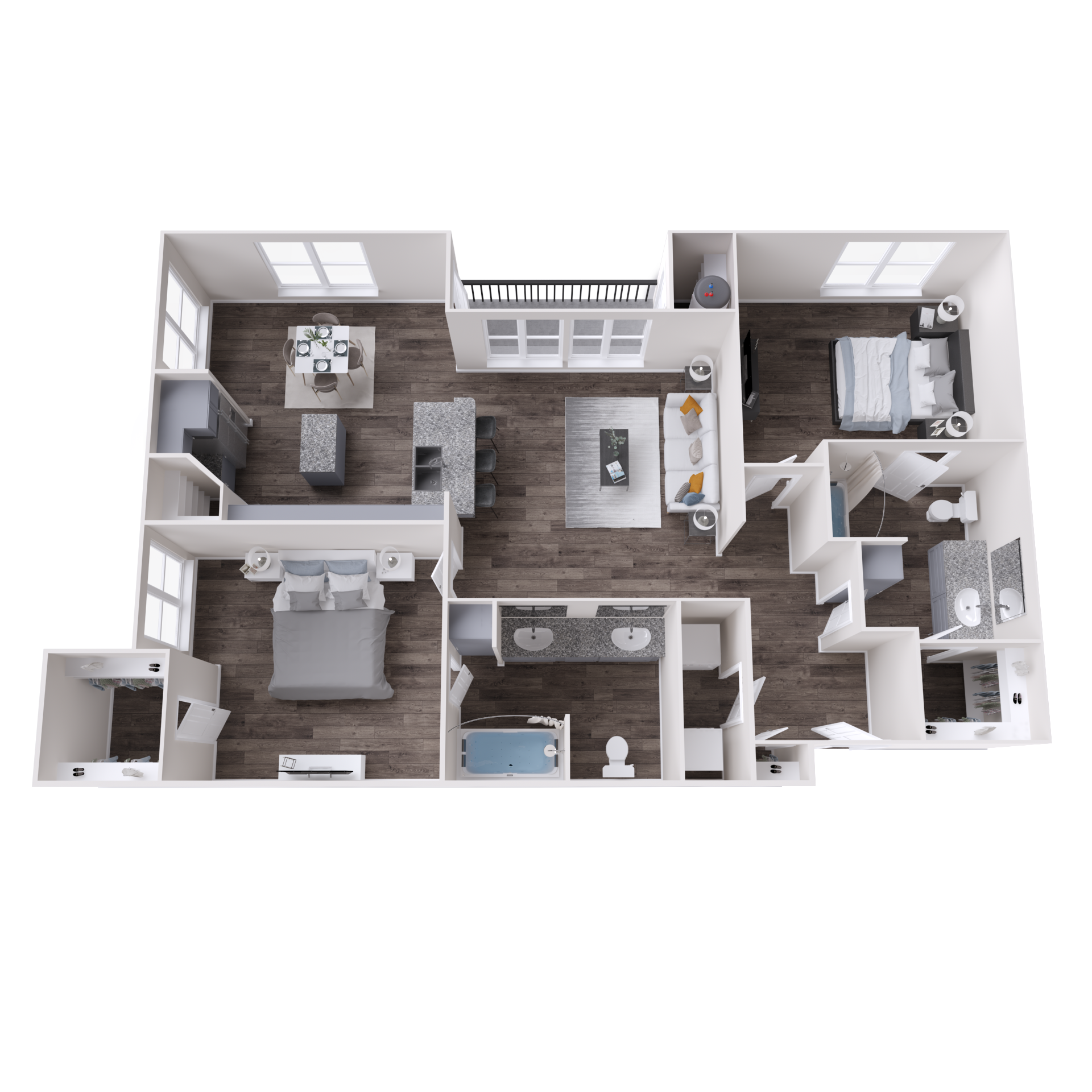B6 Canyon - 3D Plan