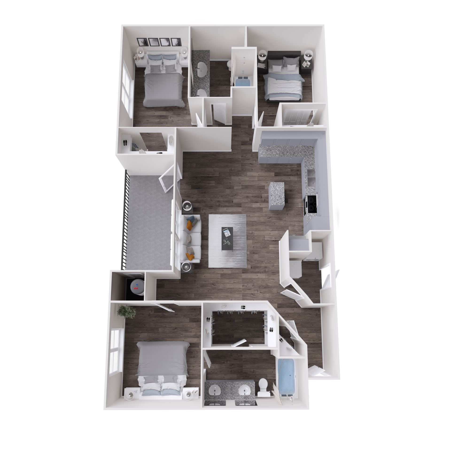 C1 Canyon - 3D Plan