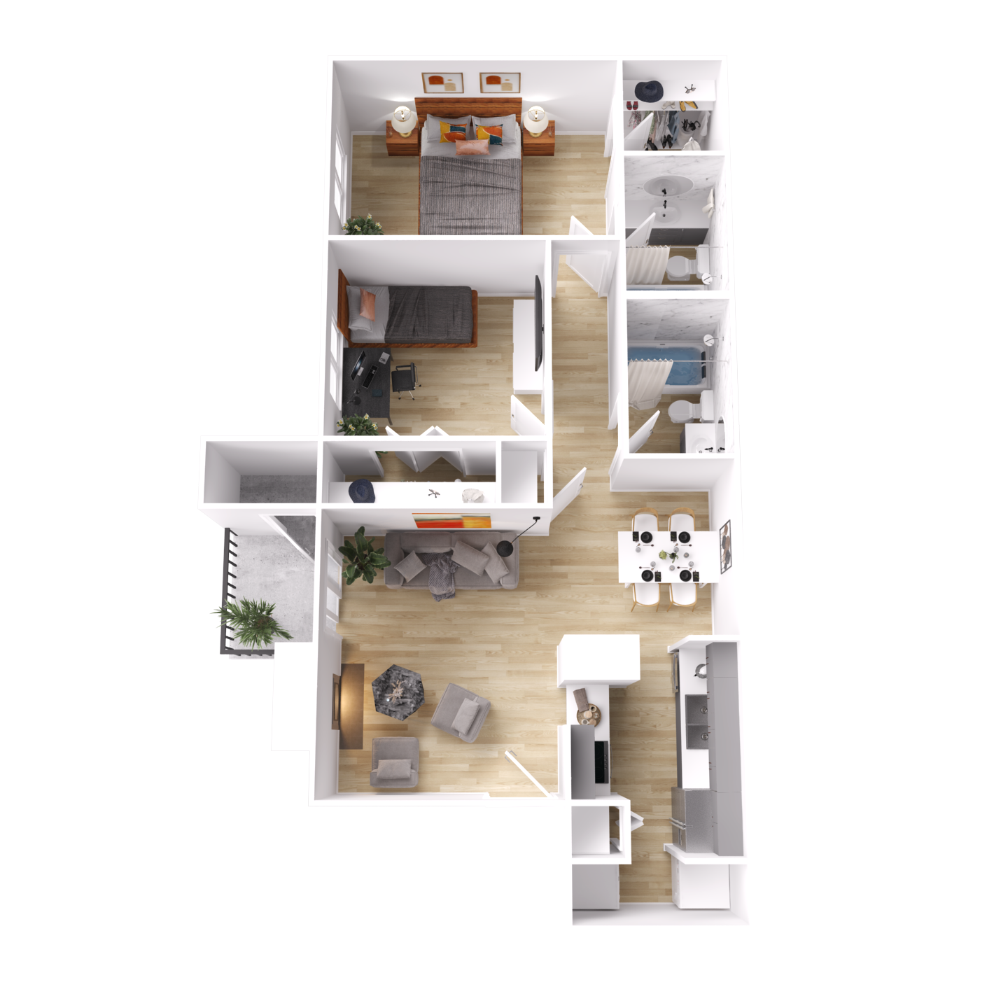 B1 - 3D Plan