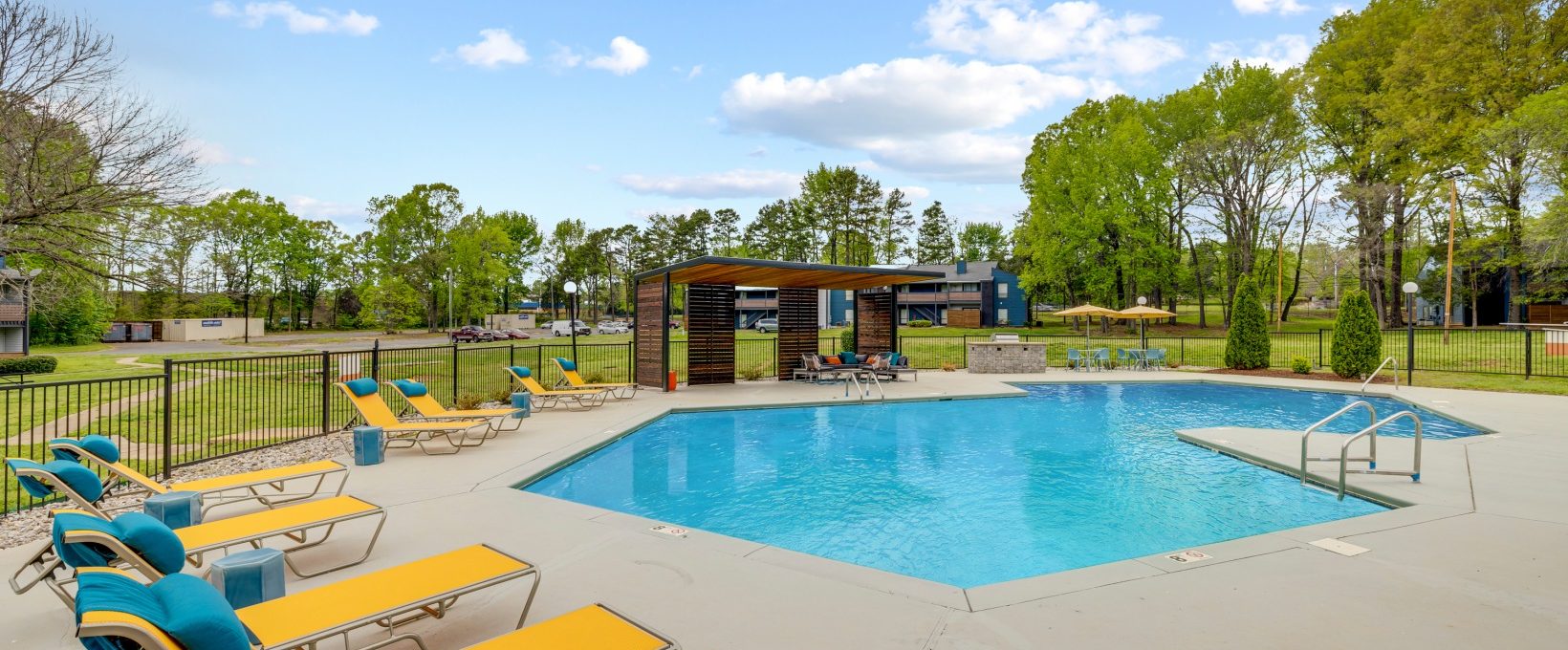 the pool at The  Tatum