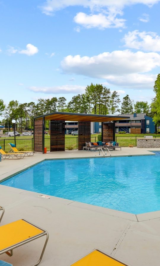 the pool at The  Tatum