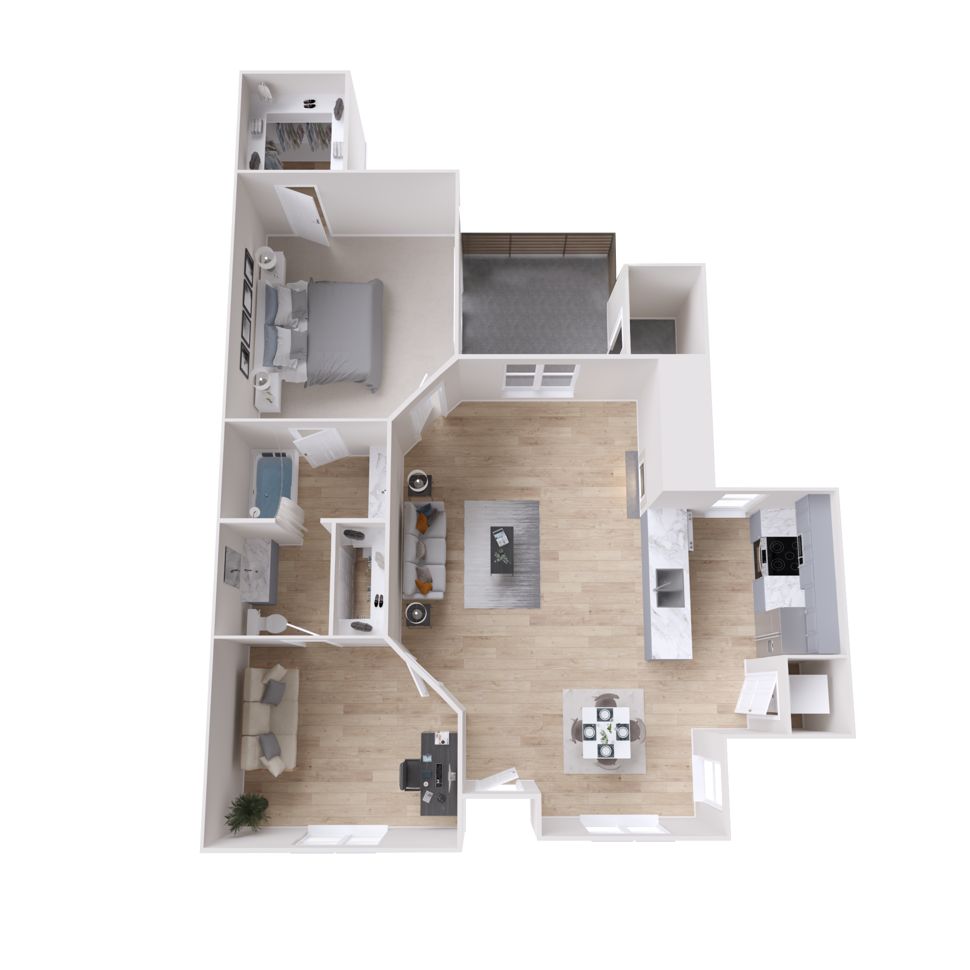 B1 - 3D Plan