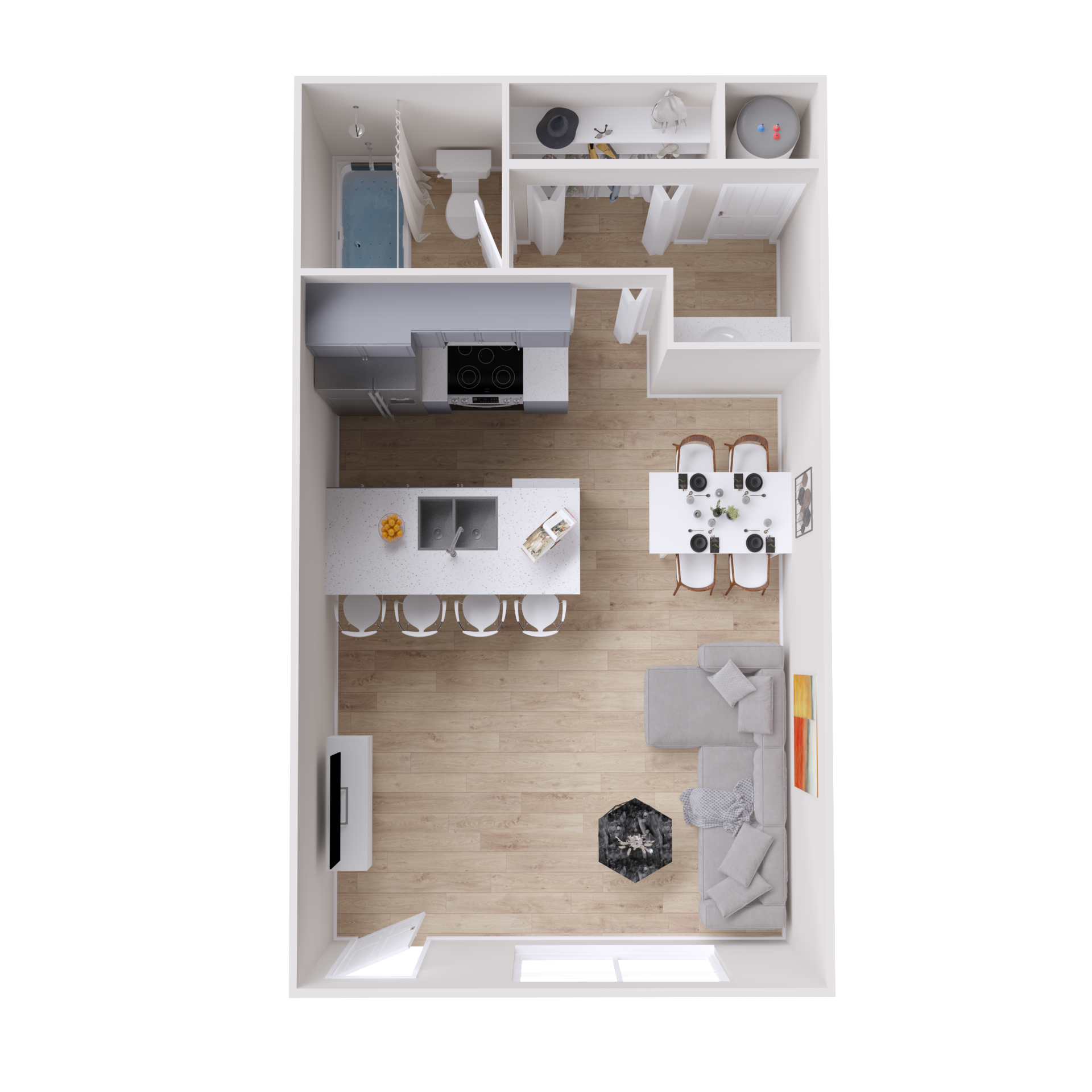 E1 - 3D Plan