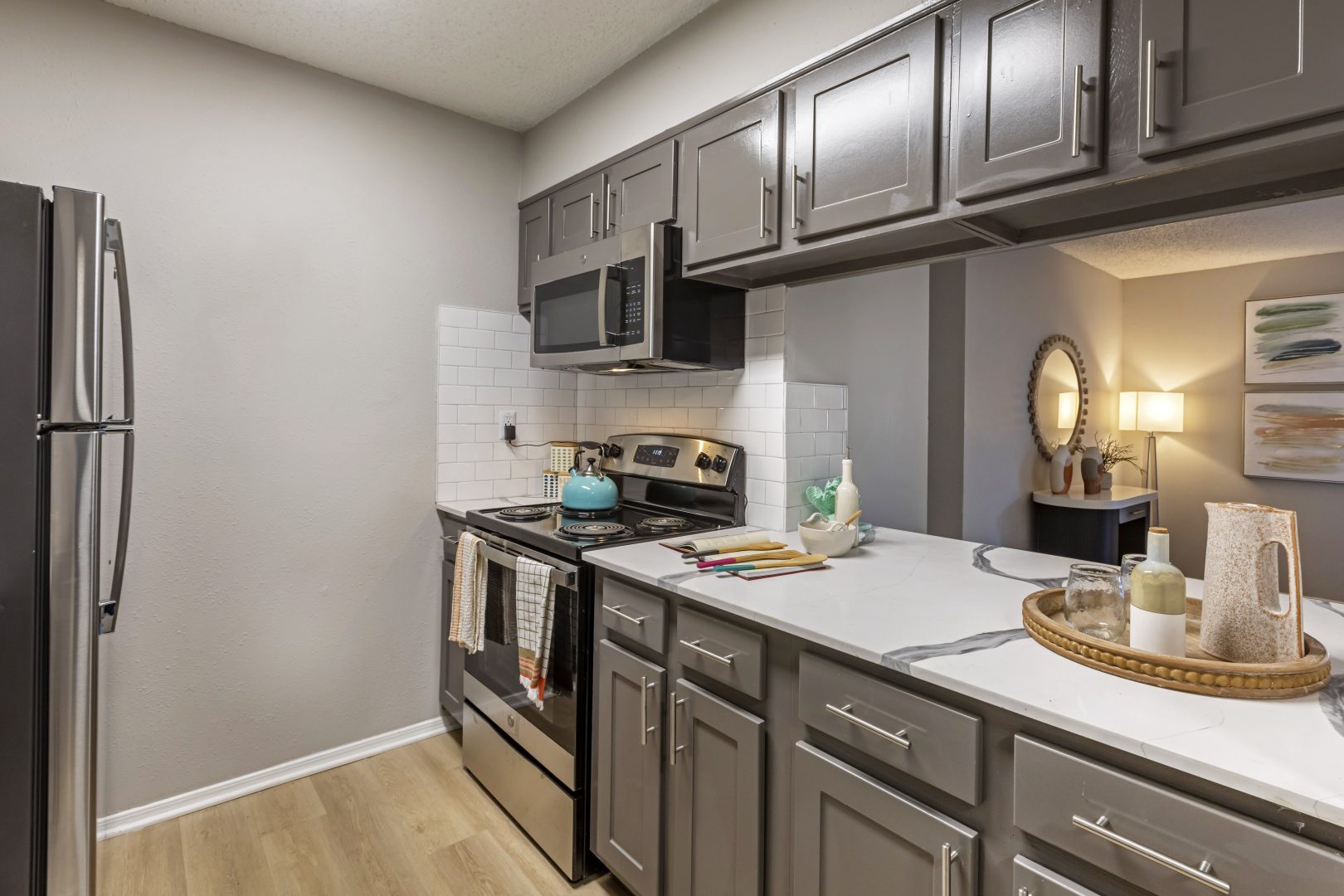 kitchen at The  Rowen