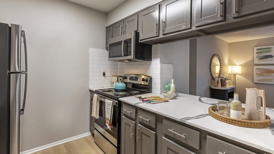 kitchen at The  Rowen