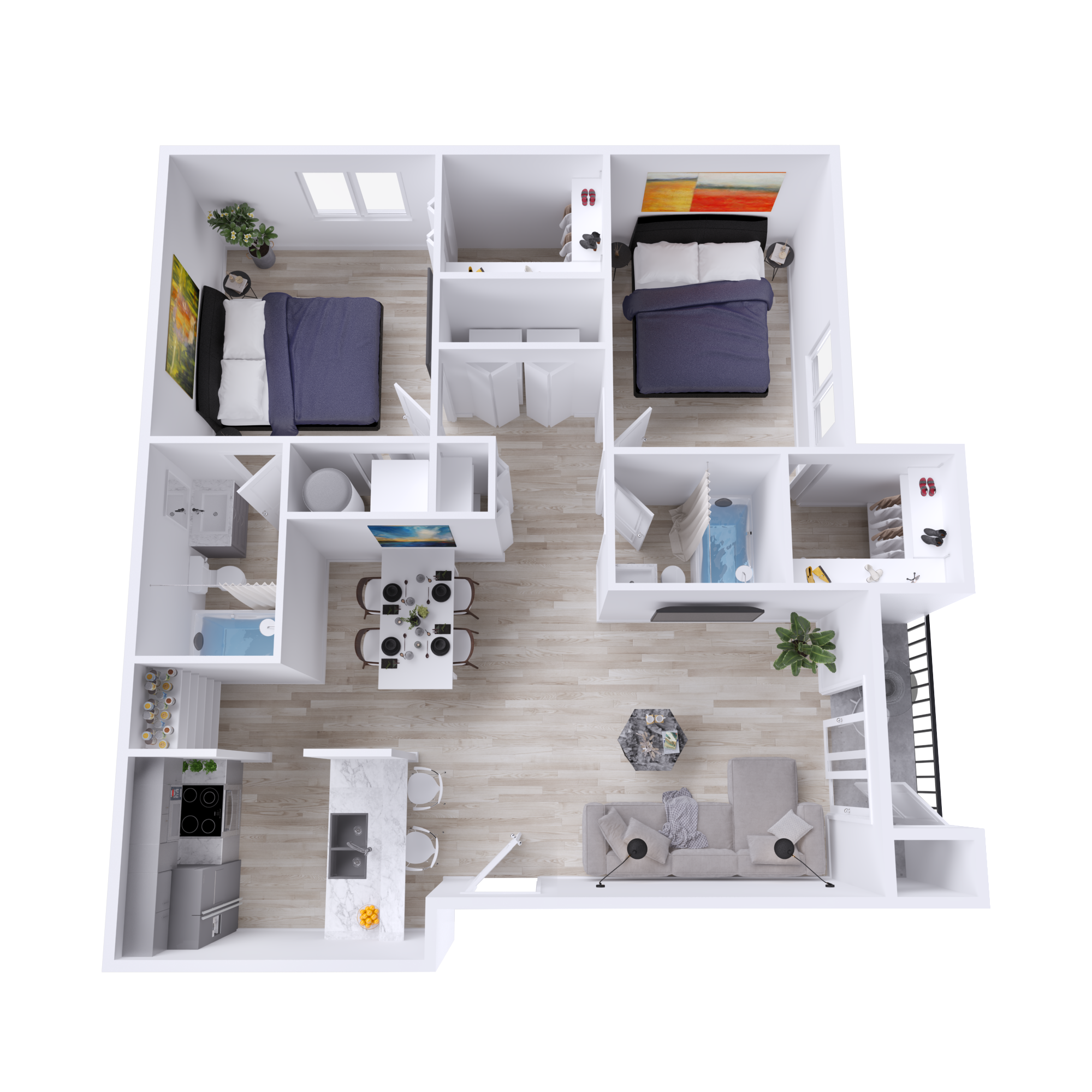 B1 - 3D Plan