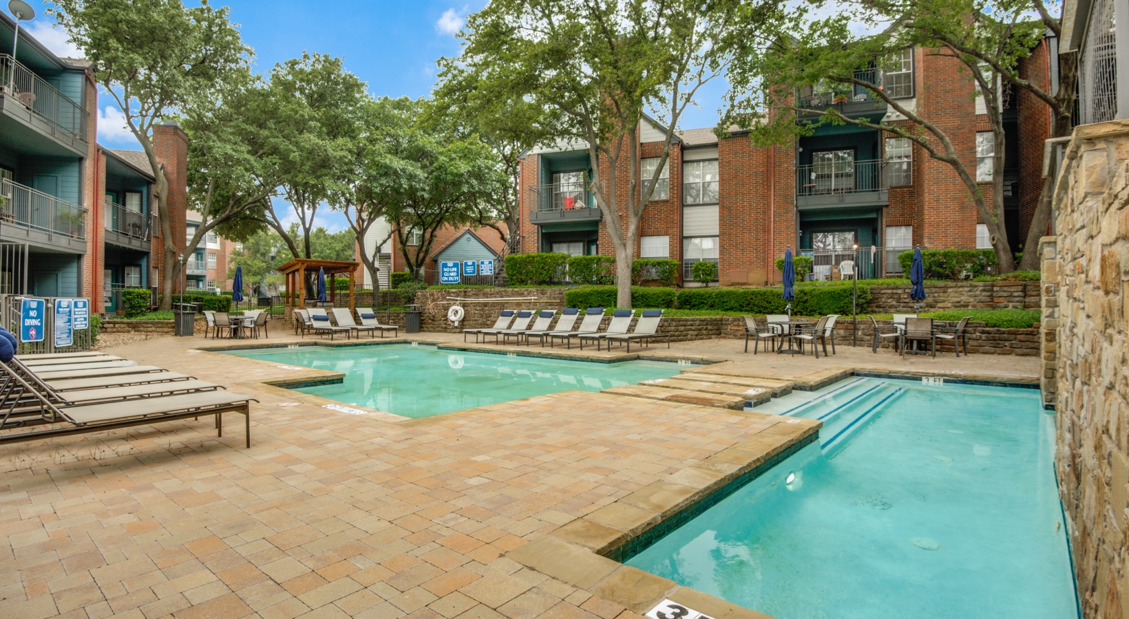the pool at The Hyde Park at Valley Ranch
