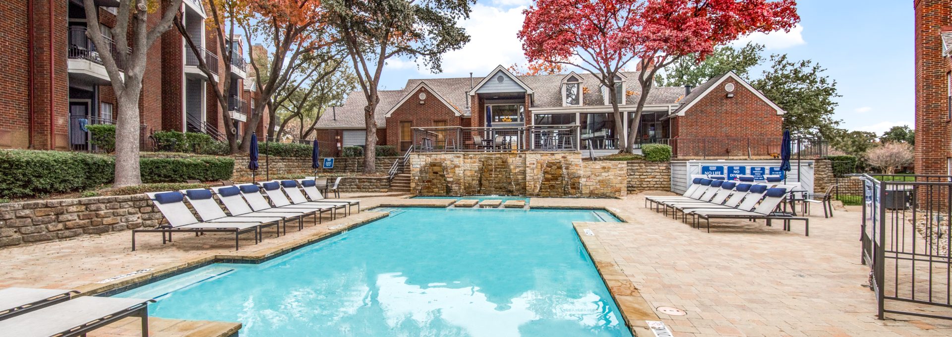 the pool at The Hyde Park at Valley Ranch