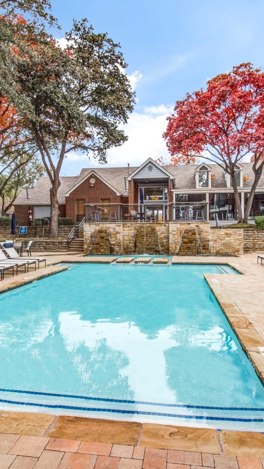 the pool at The Hyde Park at Valley Ranch
