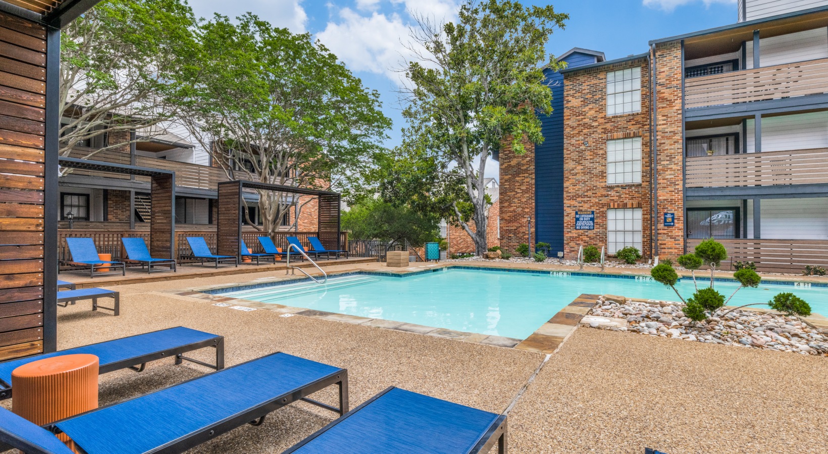 the pool at The  Durham