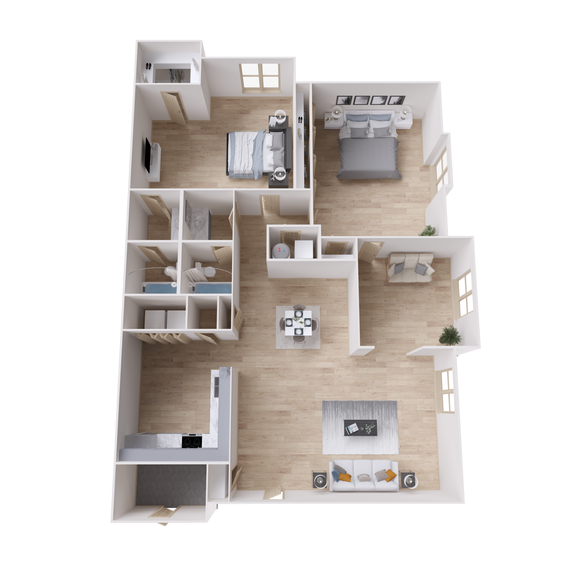 B4 - 3D Plan