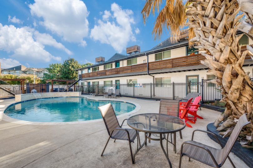 the pool at The  Rosedale